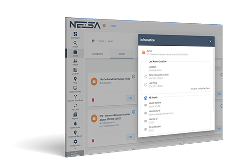 OptiKal™ AI IoT Sensors screen